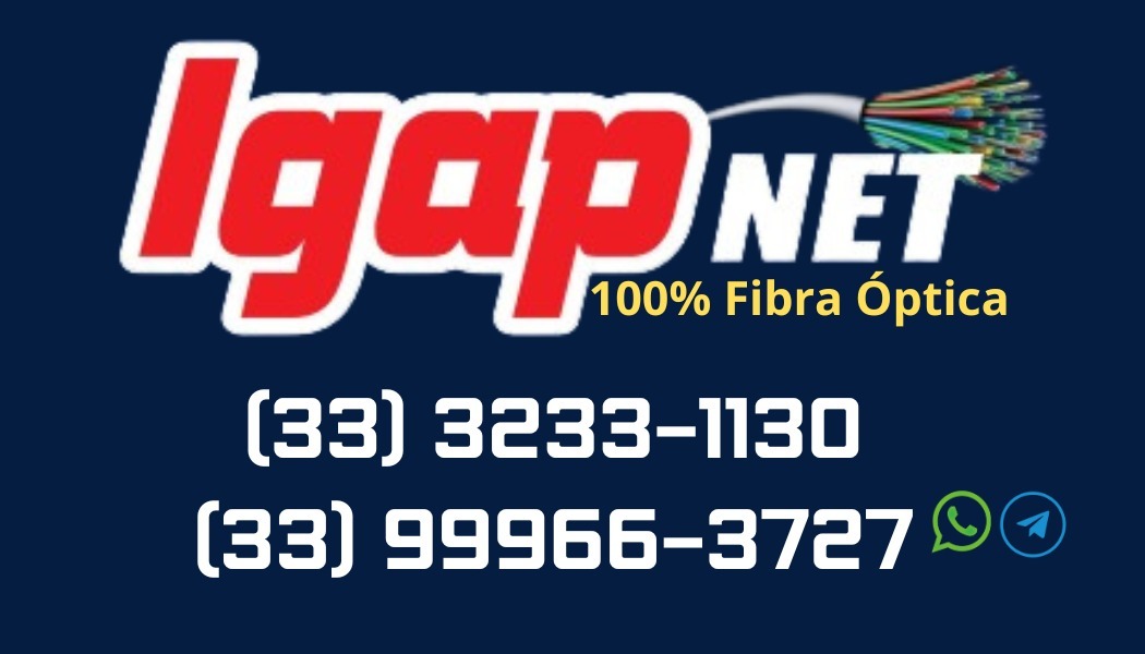 Igapnet 100% internet fibra óptica
